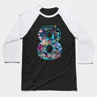 8th Birthday Shirt Baseball T-Shirt